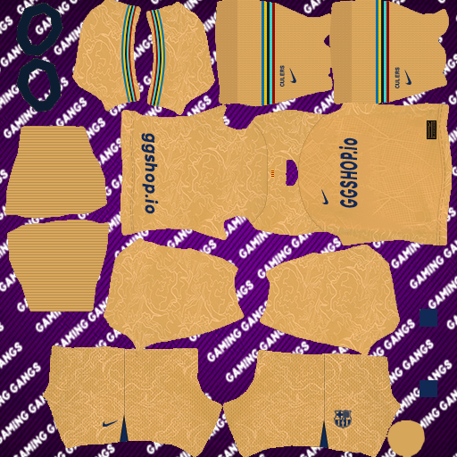 Gaming Gangs - Barcelona Kits and Logo for DLS 24