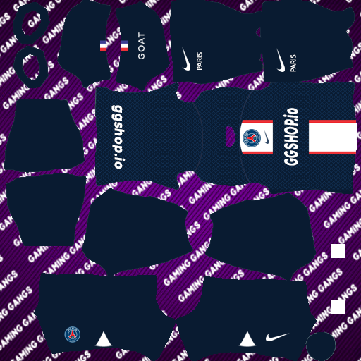 Gaming Gangs - PSG KITS & LOGO IN DLS 24