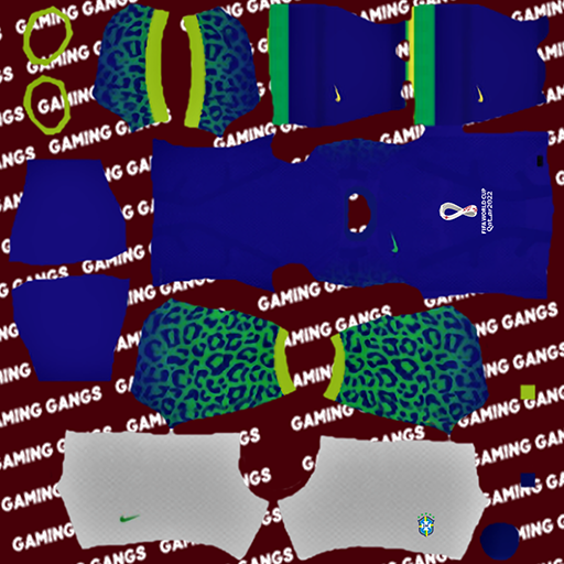 Gaming Gangs - BRAZIL KITS & LOGO IN DLS 24