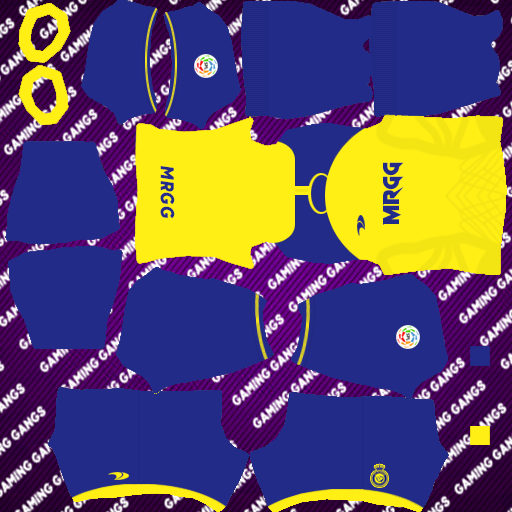 Gaming Gangs - Al Nassr Kits and Logo for DLS 24