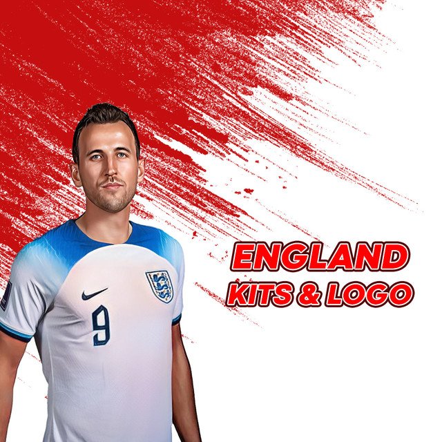 England Kits and Logo for DLS 24: Three Lions Kit Download Links